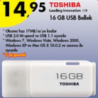 [A101] Toshiba 16GB USB Bellek