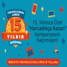[Teknosa] 15 Yilina Ozel Harcadikca Kazan Kampanyasi 