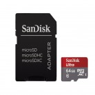 [Kliksa] Sandisk Ultra Android microSDXC 64GB + SD Adapter + Memory Zone